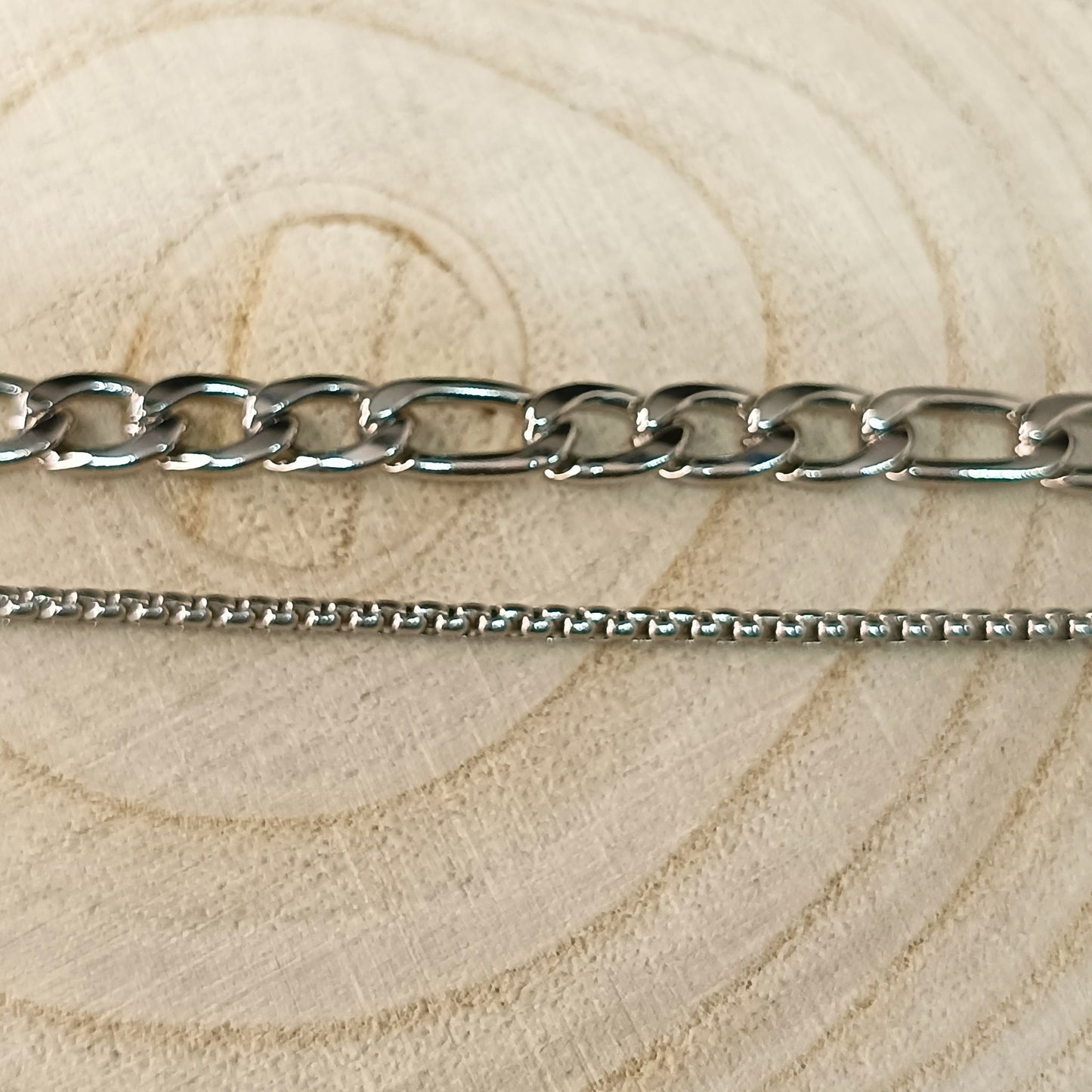 Men’s Double Layer Chain Bracelet — Stainless Steel