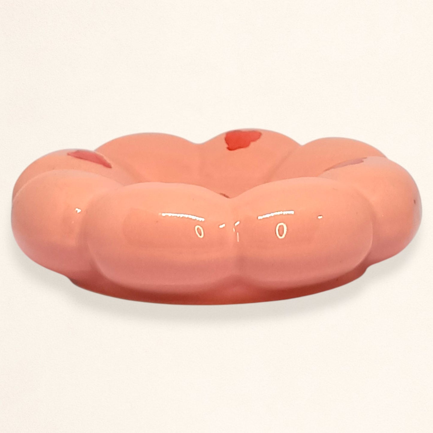 Blush Heart Mug & Saucer