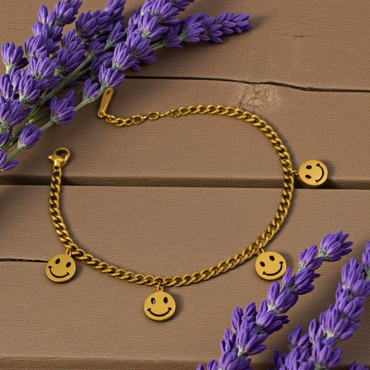 Smiley Charm Bracelet