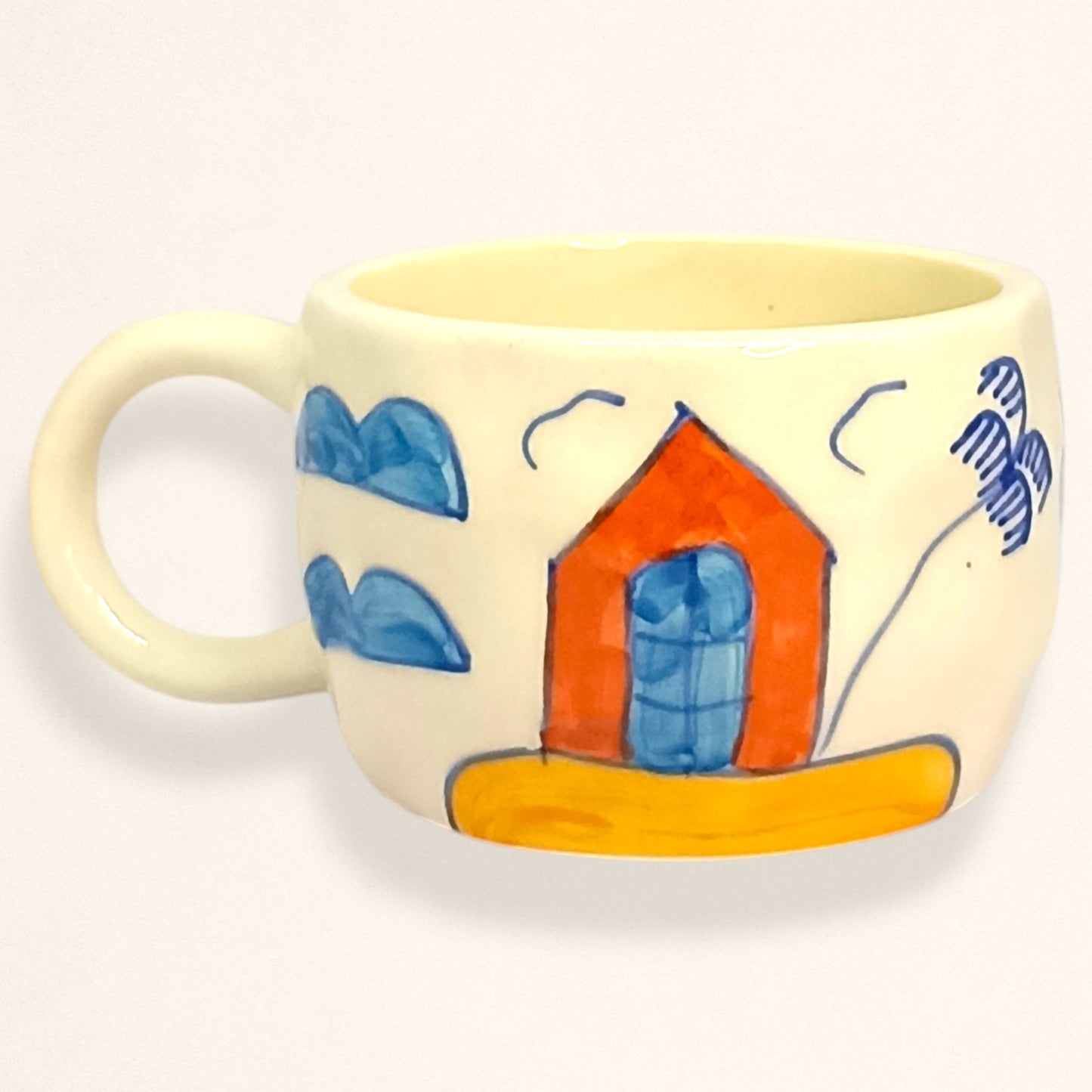 Sunny Cottage Mug & Saucer