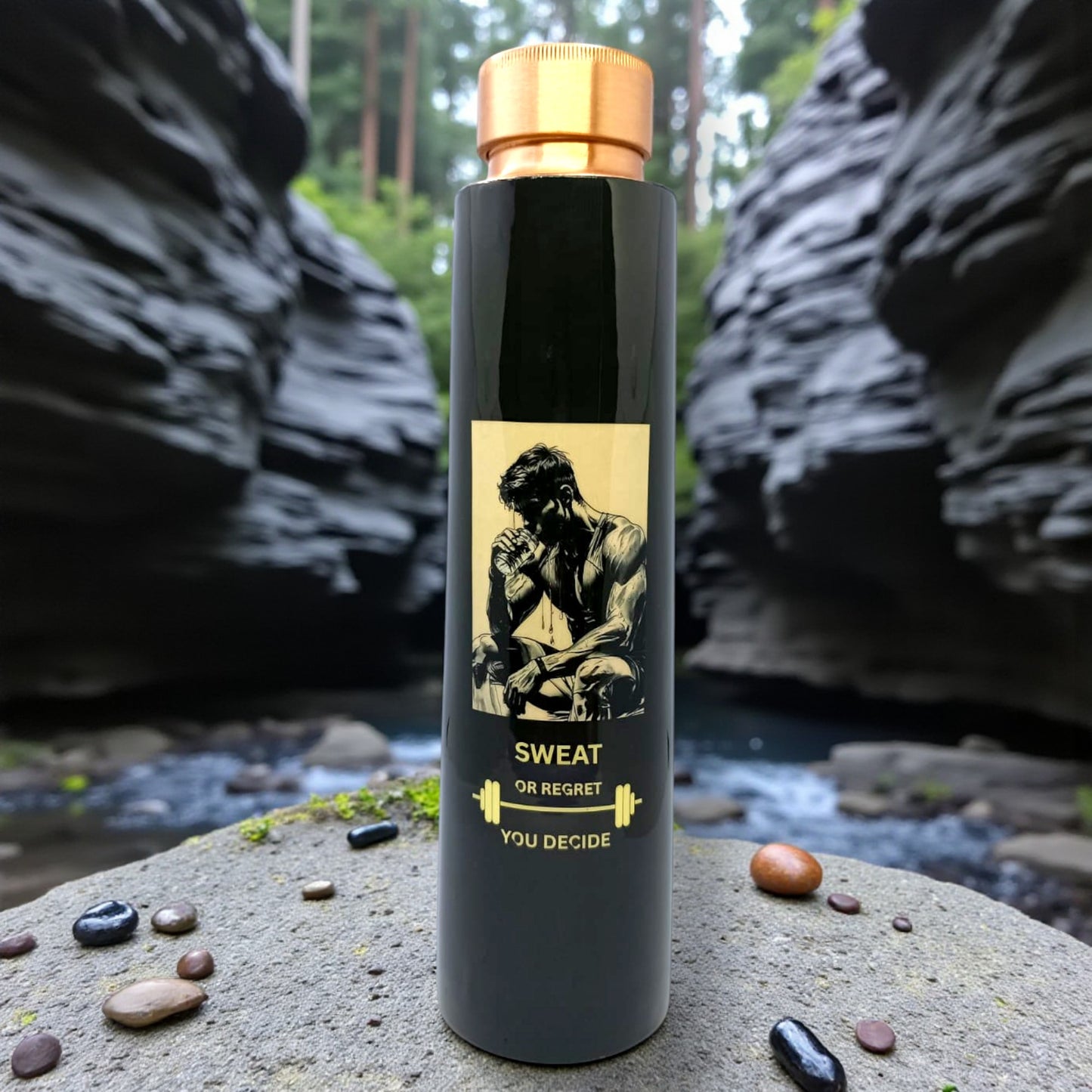 Sweat or Regret – Copper Philosophy Edition Bottle