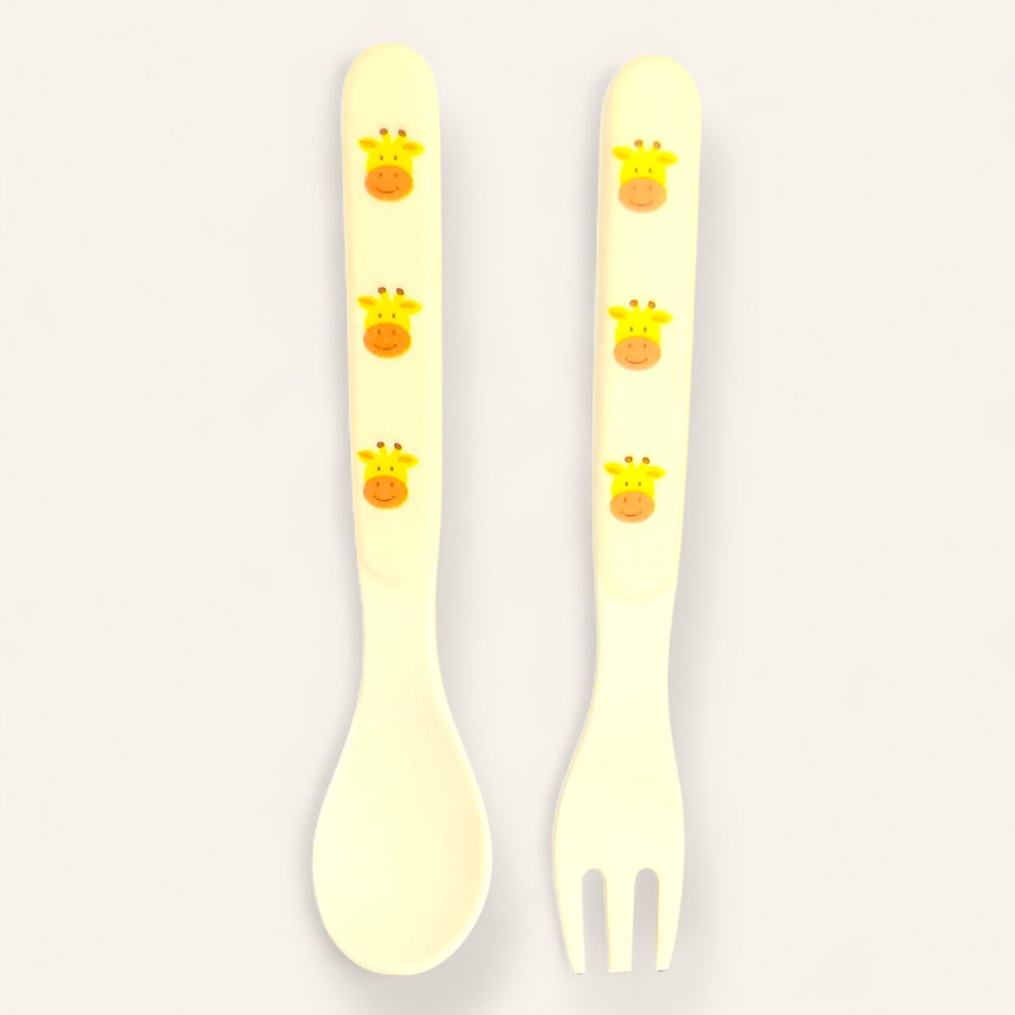 Giraffe Bamboo Fiber Dinner Set – 5 Piece