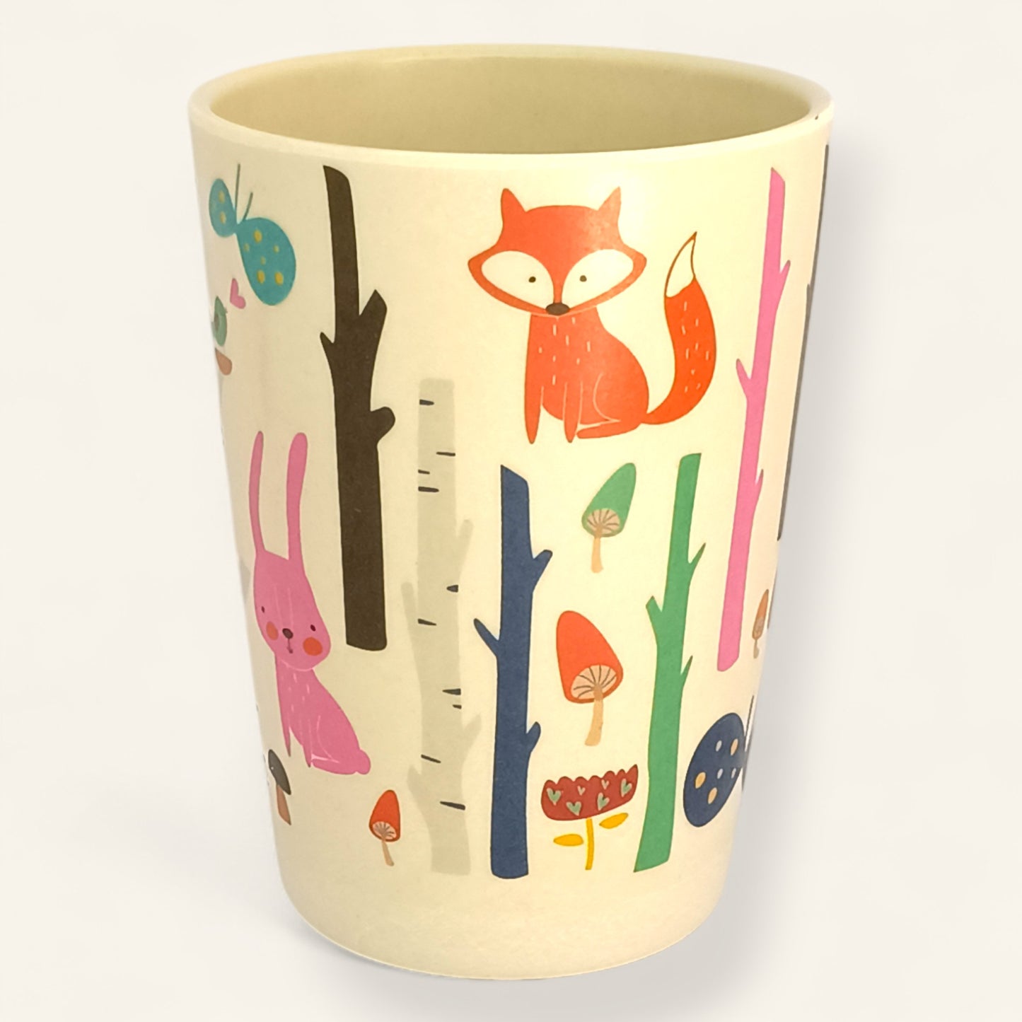 Forest Friends Bamboo Fiber Dinner Set – 5 Piece