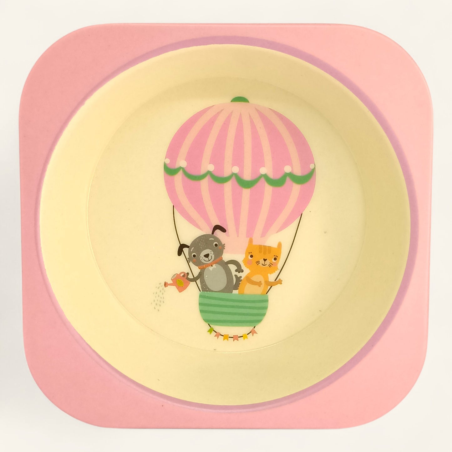 Hot Air Balloon Bamboo Fiber Dinner Set – 5 Piece