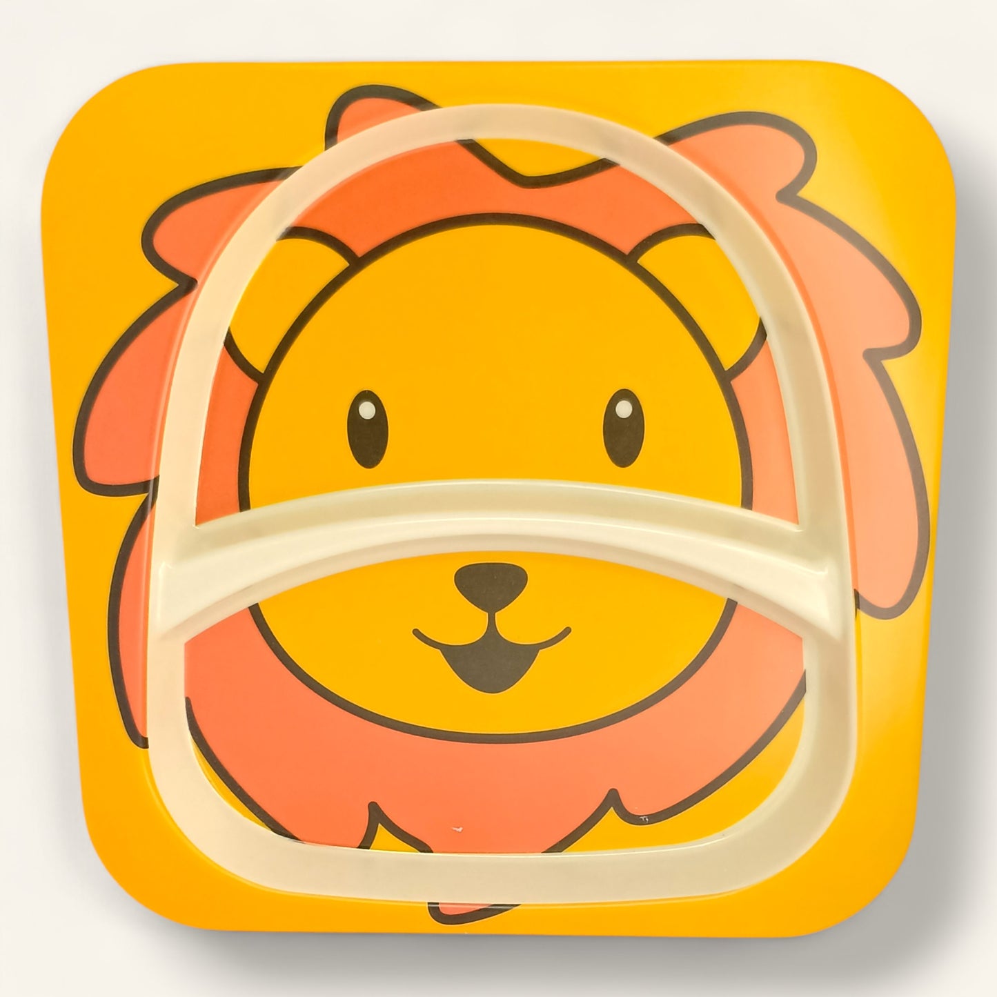 Lion Kids Dinner Set – Bamboo Fiber, Eco-Friendly | Gaivya