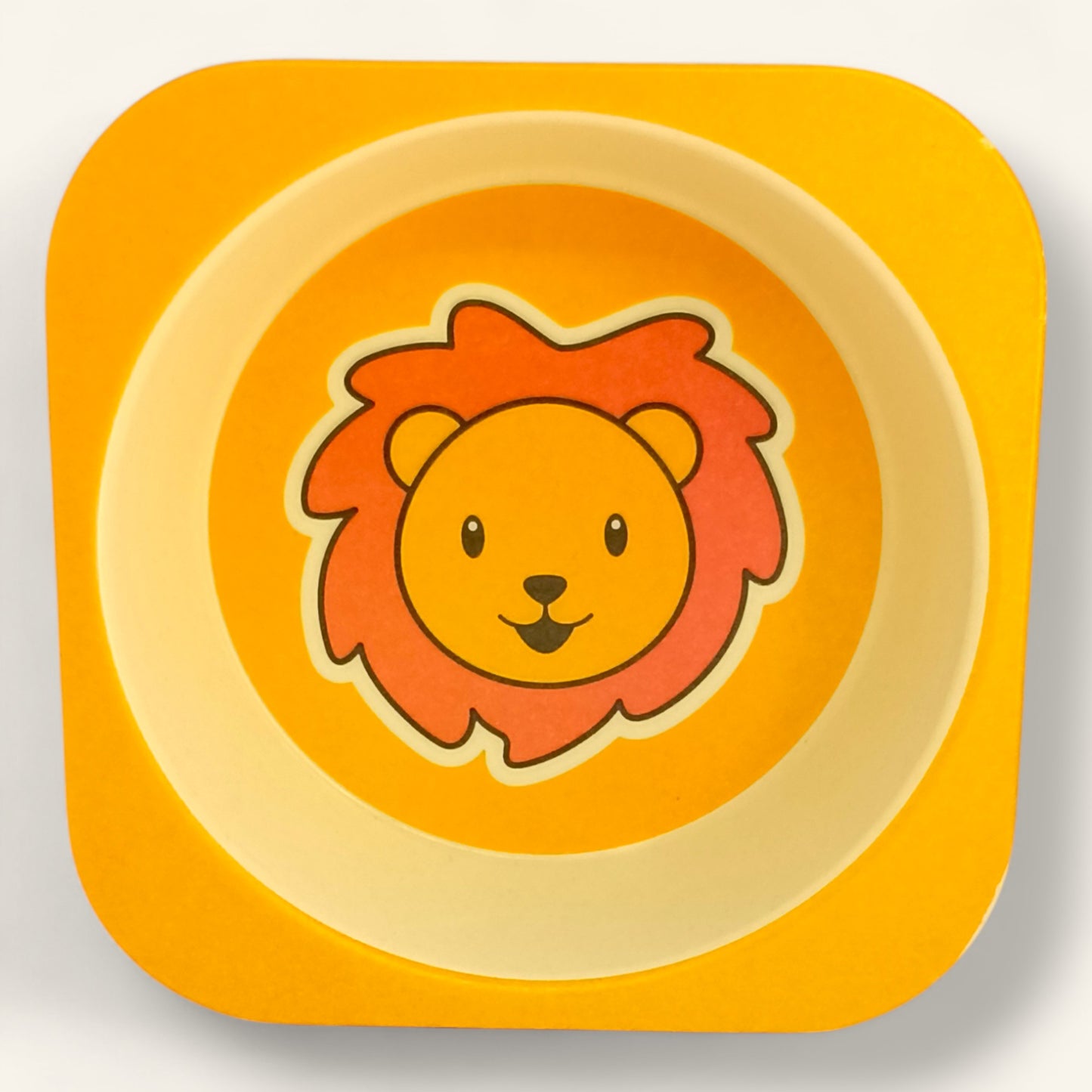 Lion Kids Dinner Set – Bamboo Fiber, Eco-Friendly | Gaivya