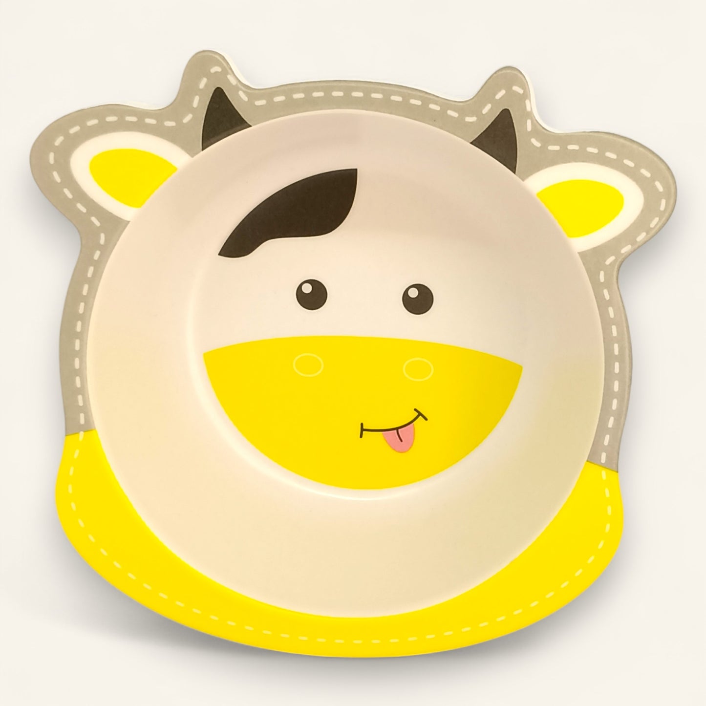 Cow Bamboo Fiber Dinner Set – 5 Piece
