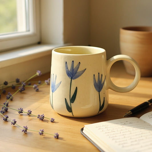 Blue Blossom Mug
