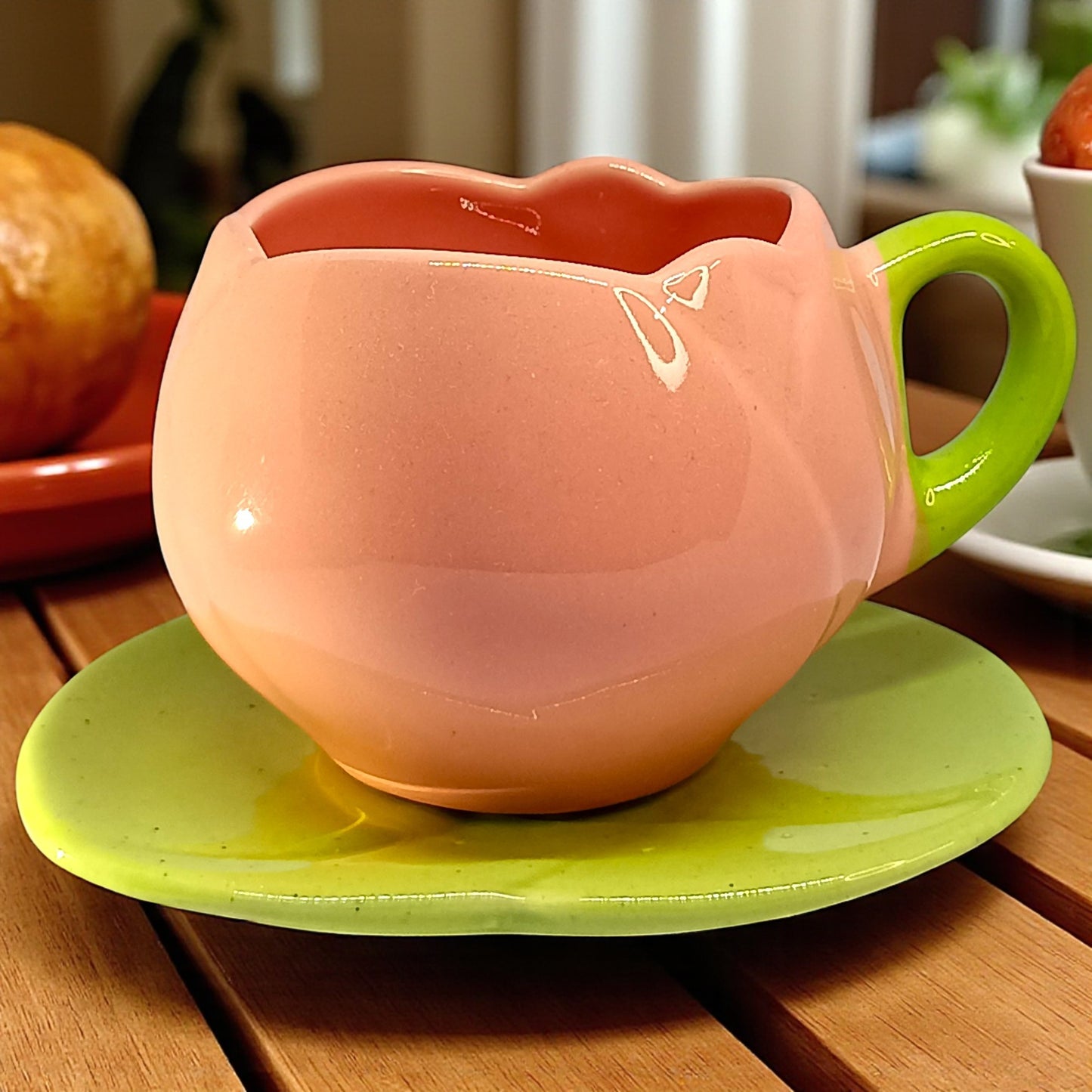 Blush Bloom – Handmade Ceramic Mug
