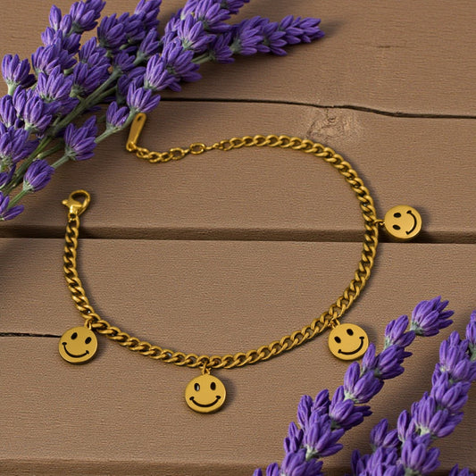 Smiley Charm Bracelet