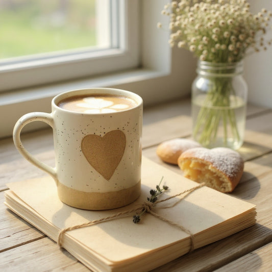 Rustic Heart Mug