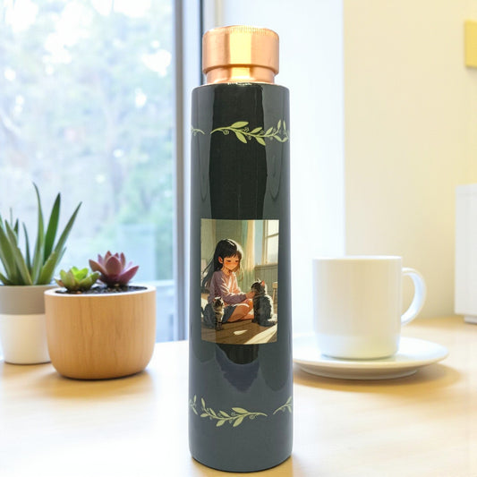 Cozy Moments Copper Water Bottle