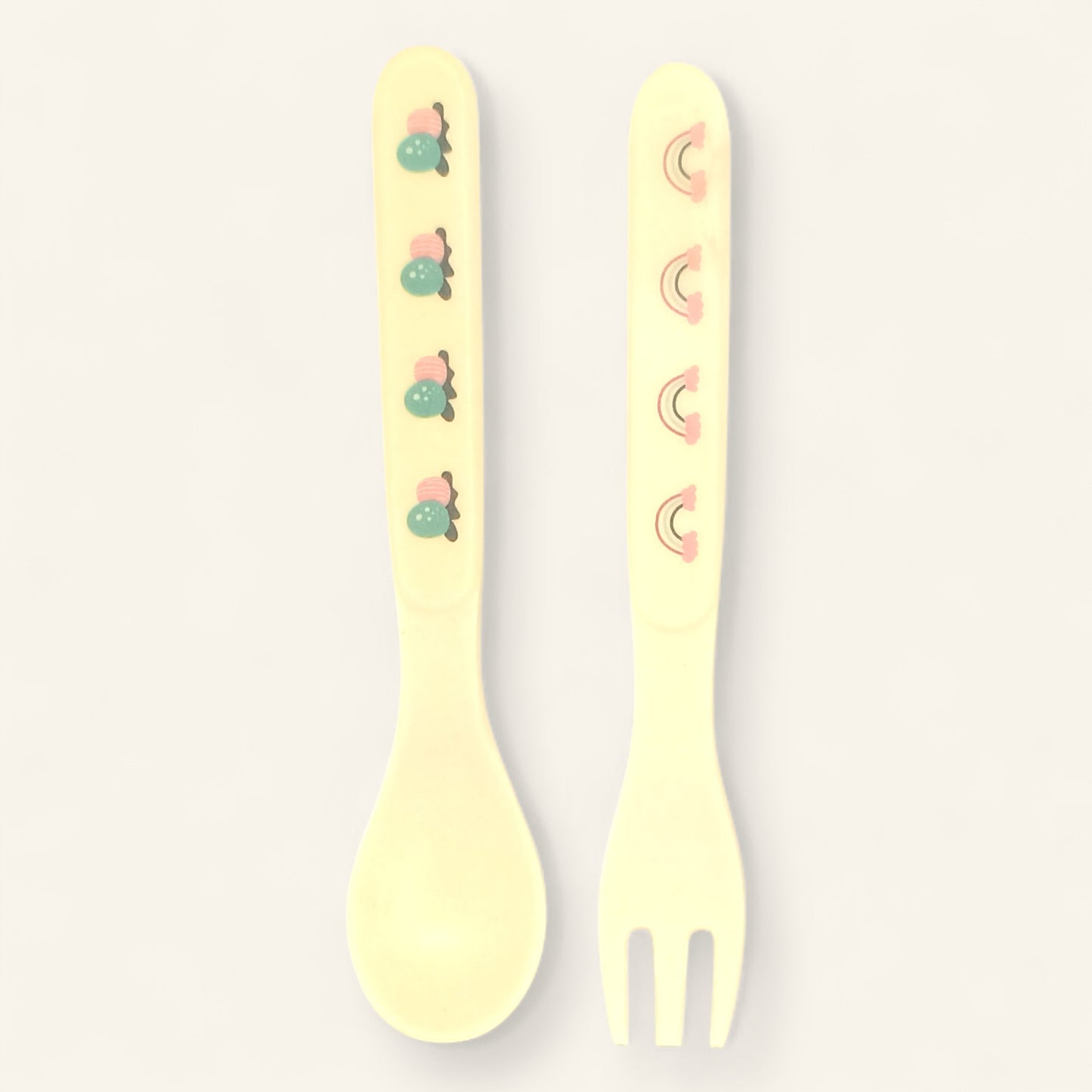 Yellow Dinosaur Bamboo Fiber Dinner Set – 5 Piece