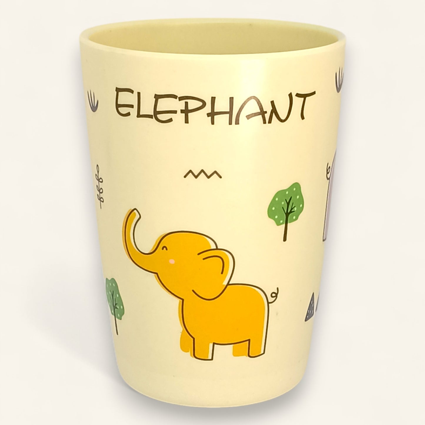 Elephant Bamboo Fiber Dinner Set – 5 Piece